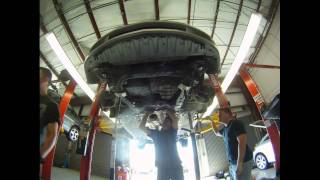 TSX Transmission removal [upl. by Gehlbach]