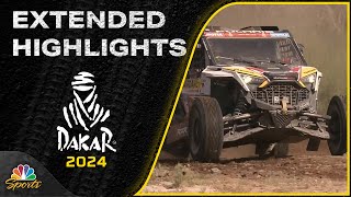 Stage 11  2024 Dakar Rally  EXTENDED HIGHLIGHTS  11824  Motorsports on NBC [upl. by Anyala48]