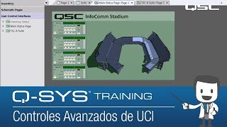 QSYS SP Control Descripción Parte E Controles Avanzados de UCI [upl. by Reames262]