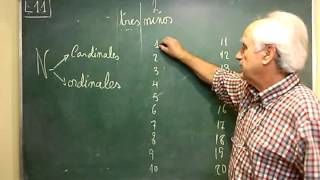 L·011  min 5 DETERMINANTES NUMERALES CARDINALES Y ORDINALES [upl. by Eetse]