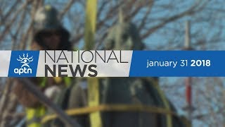 APTN National News January 31 2018 – Cornwallis Removed Regaining Control Over Child Care [upl. by Annairba]