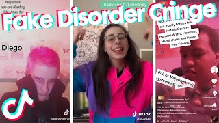 Fake Disorder Cringe  TikTok Compilation 12 [upl. by Alegnave]