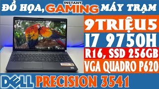 95 TRIỆU DELL PRECISION 3541 I7 9750H R16GB SSD 256GB VGA P620 DELL3541 055demo PRECISION [upl. by Winchester]