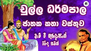 චුල්ල ධර්මපාල ජාතක කතා වස්තුව Chulla Dharmapala Jathakaya  M V Gunadasa  විරිඳු Viridu Samayama [upl. by Ecilegna]