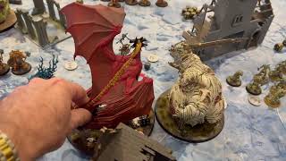 AoS 4th Edition Battle Report Stormcast Eternals V Nurgle [upl. by Ramal]