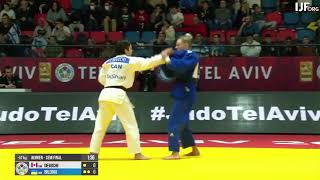 Grand Slam TelAviv 2023 Day 1 57 kg 12 DEGUCHI Christa CAN  BILODID Daria UKR [upl. by Greta820]