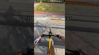 Burdan aşağı iniyorum ama ilerde teller var 😳 bike bisiklet mtb downhill pov [upl. by Brenton]