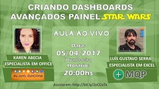 CRIANDO DASHBOARDS AVANÇADOS PAINEL STAR WARS  KAREN ABECIA [upl. by Laurent]