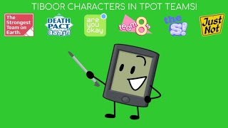 If TIBOOR Characters were on TPOT Teams Excluding TPOT RCs [upl. by Dylan]