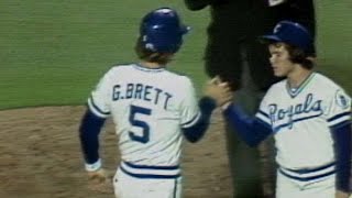 WS1980 Gm3 Brett crushes a solo homer in the 1st [upl. by Jermayne442]