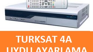 Vestel Uydu Türksat 4A Frekans Ayarlamak [upl. by Kat]