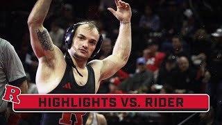 Rider at Rutgers  Highlights  Big Ten Wrestling  Jan 7 2024 [upl. by Agem]