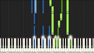 Lohengrin Overture Piano  ピアノ（Synthesia） [upl. by Kannry]