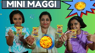 Eating Mini Maggi [upl. by Collar512]