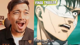 AOT FINAL SEASON FINAL TRAILER🔥BBFisLive [upl. by Anivol]