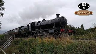 GWR 2884 No 3850 returns to steam  Gloucestershire Warwickshire Railway  03092024 [upl. by Notlit]