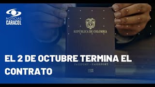 Pasaportes en Colombia ¿qué pasará con la expedición del documento [upl. by Ungley391]