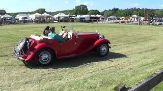 Classic Cars in the arena at Laughton Cuckoo Spring Fayre 2024 [upl. by Neisa129]