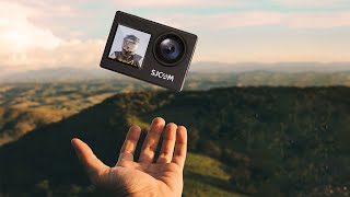 SJCAM SJ4000 Dual screen 4k action camera unboxing 🙂 [upl. by Aleyam]