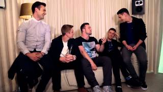 Collabro QampA with Musical Theatres Answer to One Direction [upl. by Cud]