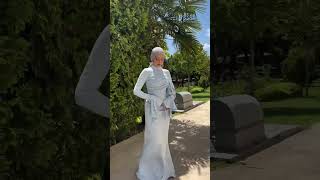 Ela Abiye  Yahrenay Tesettür Abiye Modelleri dress abayamodelleri weddingdress [upl. by Anertal]