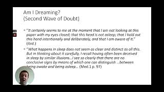 Descartes Scepticism Three Waves of Doubt [upl. by Agiaf]