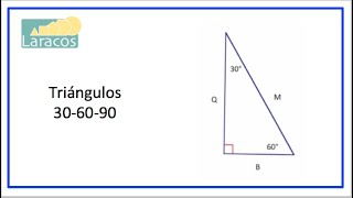 Triangulos 30 60 90 [upl. by Kcirdez]