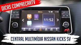 Central Multimídia Nissan Kicks SV [upl. by Garlaand]