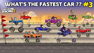 Hill Climb Racing 2  The Fastest Kangaroo Car DRAG RACING 3  GamePlay [upl. by Nelav]