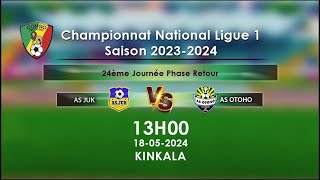 AS JUK vs AS OTOHO 24ème Journée Ligue 1 [upl. by Vary]