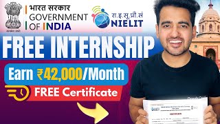 Free Online Internships for College Students  Government Internships  Tulip amp Nielit Internship [upl. by Assedo830]