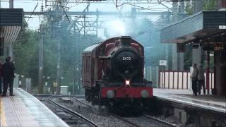 GWR 4900 Class No 5972 Olton Hall AKA Hogwarts Castle  Light Engine  4714 [upl. by Hezekiah]