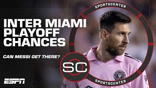 MESSIS GONNA EAT 🍴 Detailing Inter Miamis schedule amid MLS playoff push  SportsCenter [upl. by Akemrej]