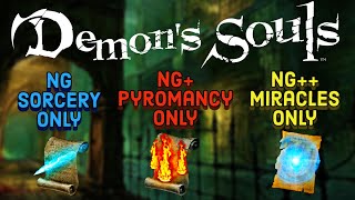 Can You Beat All Demons Souls Magic Challenges On One Character [upl. by Rehportsirhc]