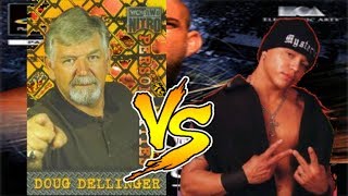 WCW Mayhem Doug Dellinger vs Rey Mysterio Jr [upl. by Elockcin]