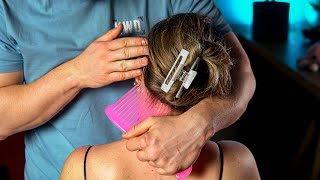 ASMR Migraine Treatment NAPE ATTENTION for Instant Relief No Talking [upl. by Deehsar]