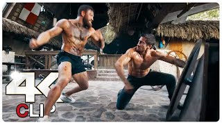 Jake Gyllenhaal Vs Conor McGregor  Bar Fight Scene  ROAD HOUSE NEW 2024 Movie CLIP 4K [upl. by Tijnar]