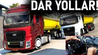 FORD FMAXLER İLE KÖYE HAFRİYAT ÇEKİYORUZ  TIRLA DENİZE DÜŞTÜ  ETS 2 Mod oguzhankaplan [upl. by Cohleen]