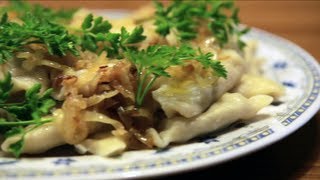 Recette de pierogi raviolis traditionnels polonais [upl. by Kling711]