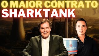 O MAIOR CONTRATO JÁ ASSINADO NO SHARKTANK BRASIL VALOR INSANO [upl. by Amos]