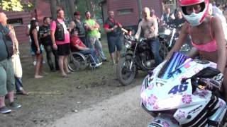 Kurland Bike Meet 2014  Pliko brauciens sagatave  голый заезд [upl. by Oicelem]