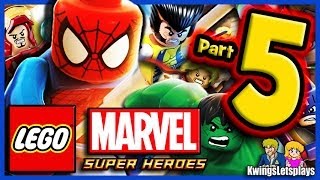 LEGO Marvel Super Heroes Walkthrough Part 5 Stark Tower amp Armor Mark 42 [upl. by Leigha]