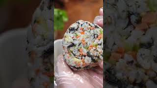 Cheesy onigiri rice balls [upl. by Schoof]