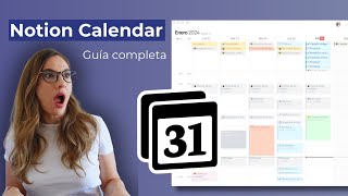 Cómo usar Notion Calendar  TUTORIAL COMPLETO [upl. by Anirb]