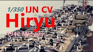 1350 IJN CV Hiryu 1942 Midway [upl. by Laniger]