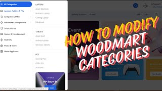 How to add category to Woodmart Categories Dropdown menu or Mega Menu [upl. by Dotson]