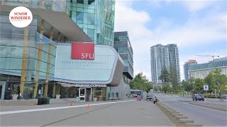 Vancouver street walk EP118  SFU Surrey Campus Central City Shopping Centre [upl. by Stephens901]