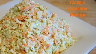 Classic Coleslaw Recipe [upl. by Ireland]