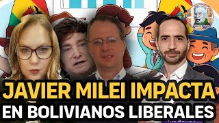 QUE OPINAN LOS BOLIVIANOS LIBERALES SOBRE JAVIER MILEI  Noticias Alele en Bolivia [upl. by Wehhtam]