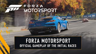 Forza Motorsport – Official Gameplay of the Initial Races [upl. by Jill]